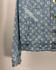 Completo Louis Vuitton X Supreme Size 50/34 blu e bianco