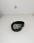 cintura Gucci reversibile Taglia 100 nera