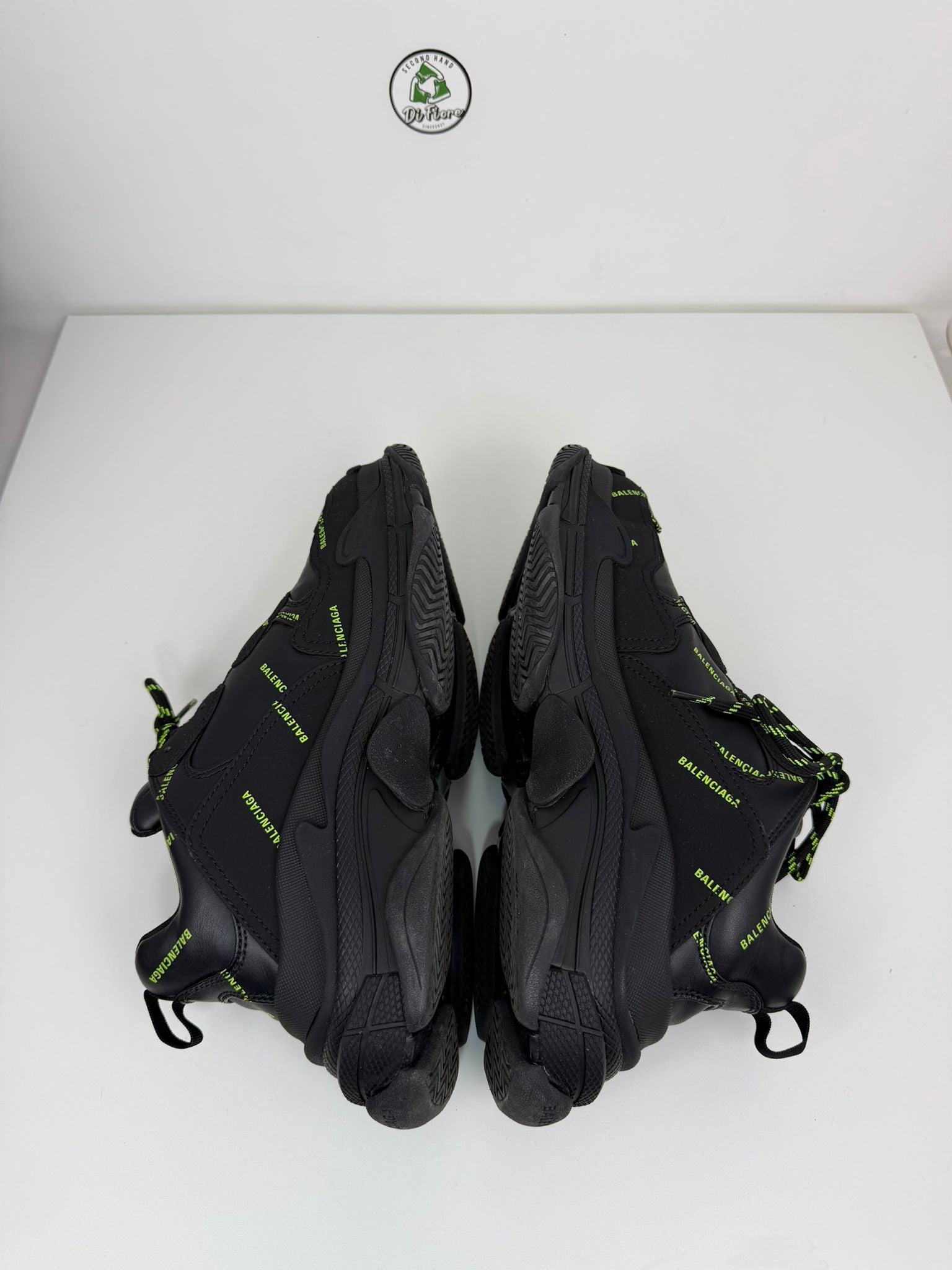 Balenciaga Triple S Size 41 nero e verde
