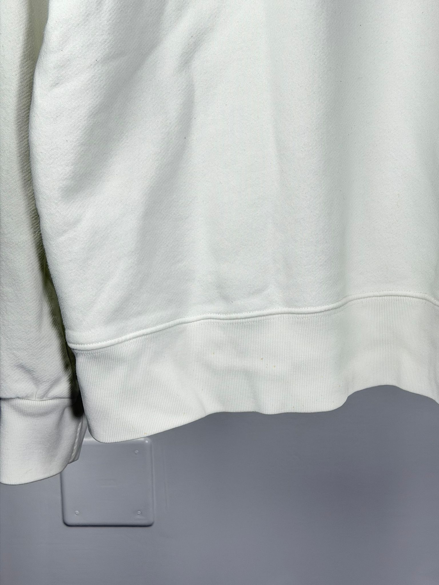 felpa Amiri Size 50=L bianca e rossa