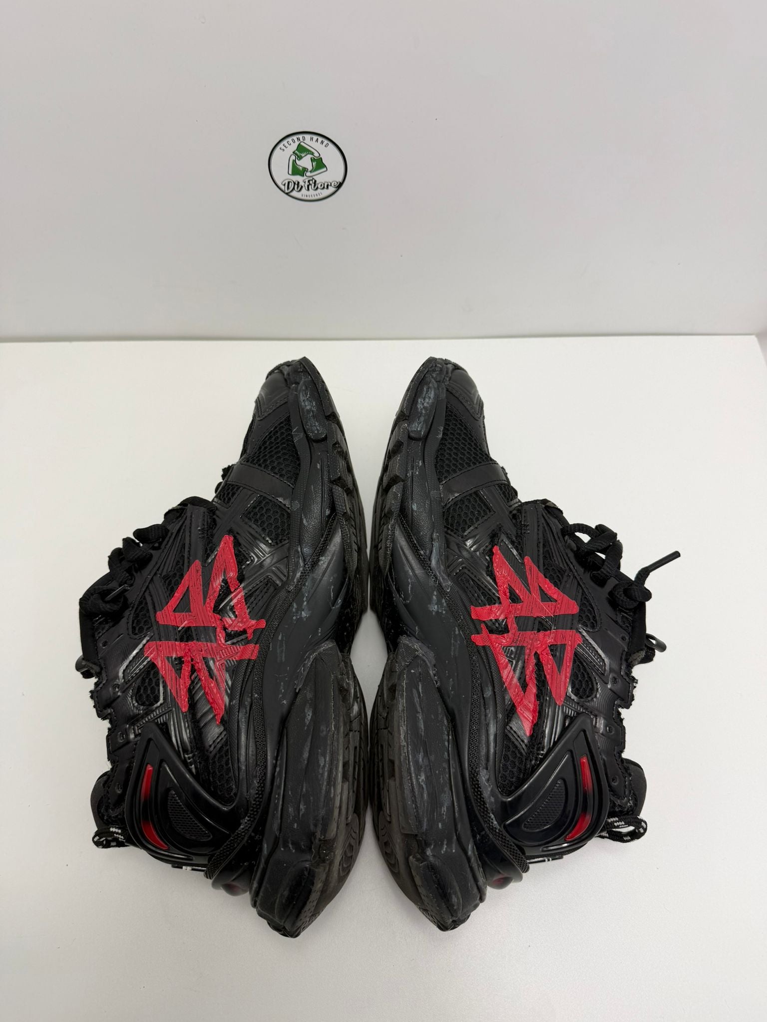 Balenciaga runner 43 nera e rosso