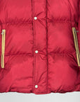 giubbotto Moncler X Palm angels Size 0=XS rosso rosa e marrone