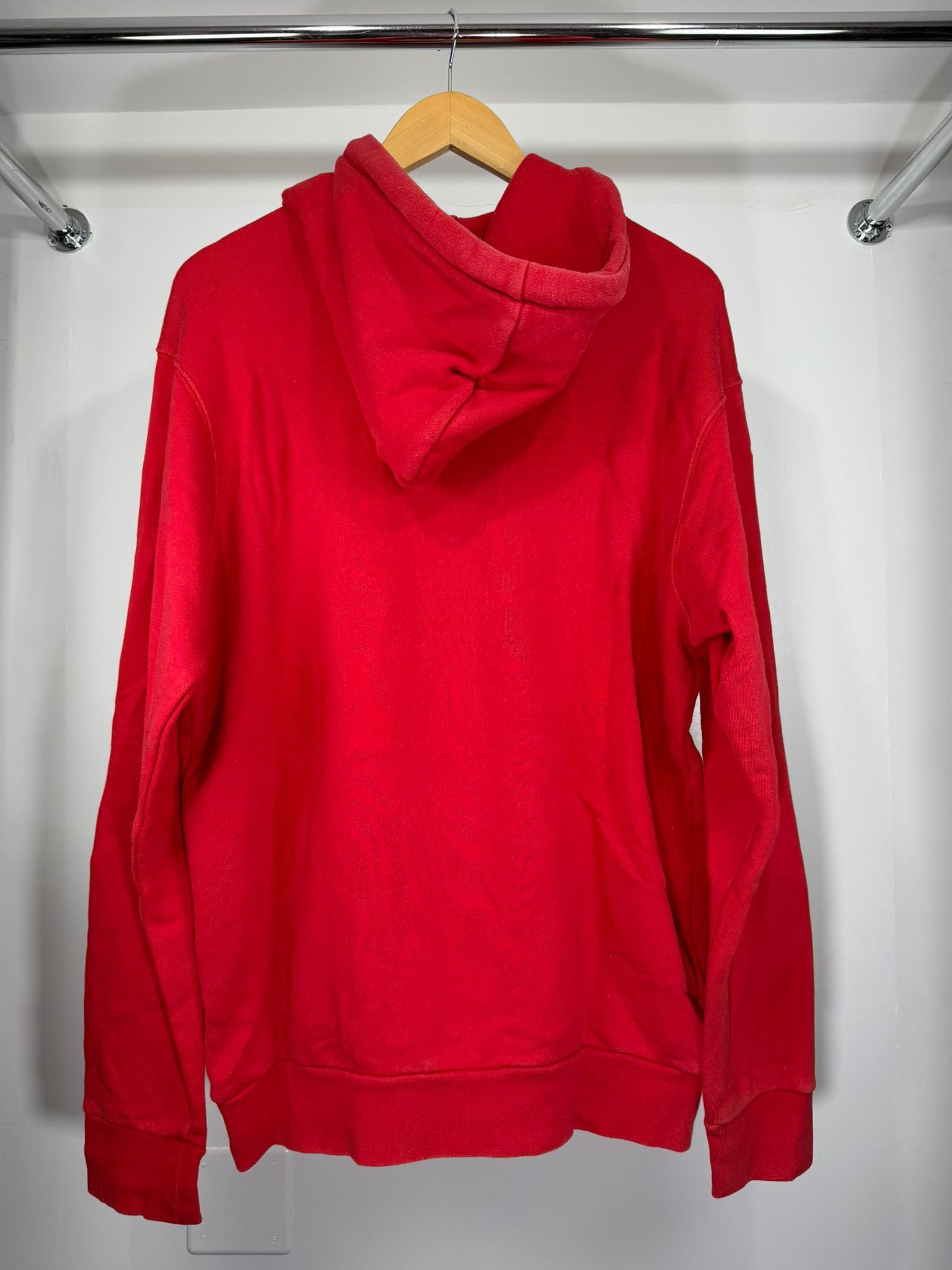 Felpa Palm Angels Size S rossa e nera