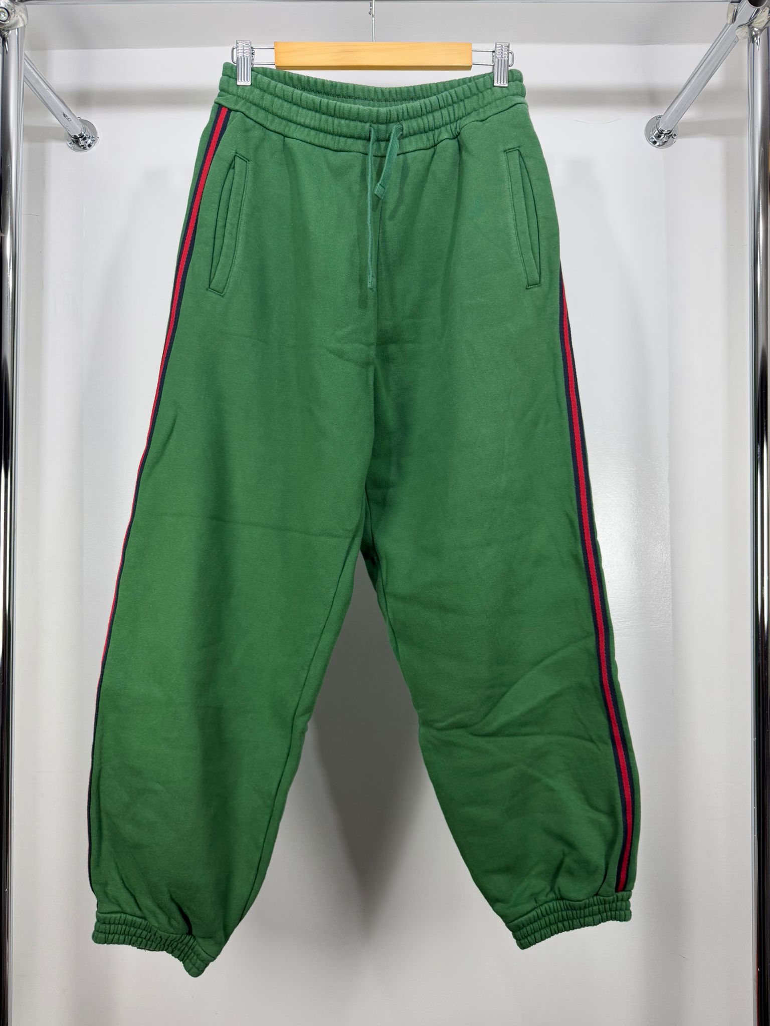 Tuta felpata Gucci verde