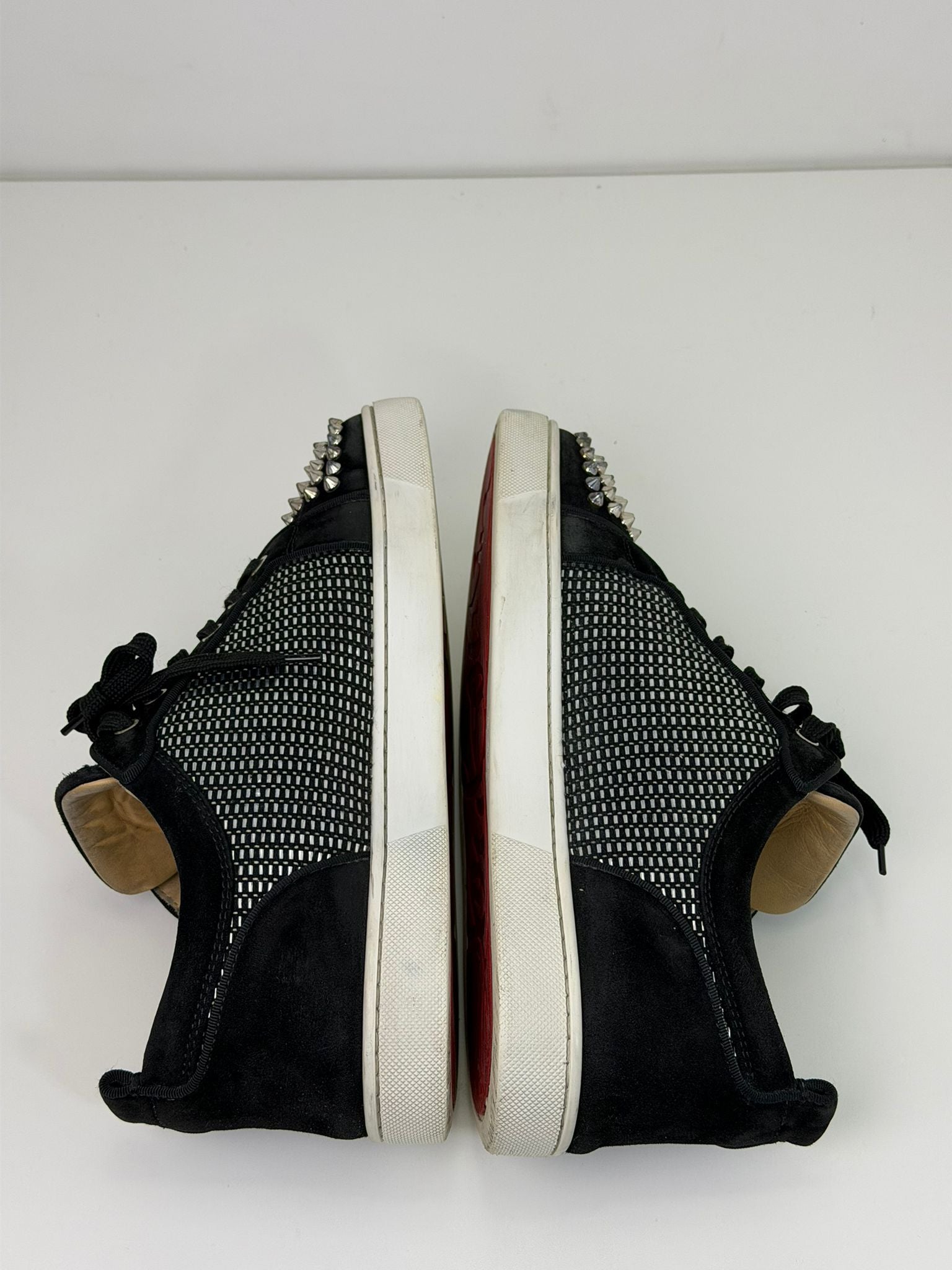 Christian Louboutin 43 basse nere e bianche