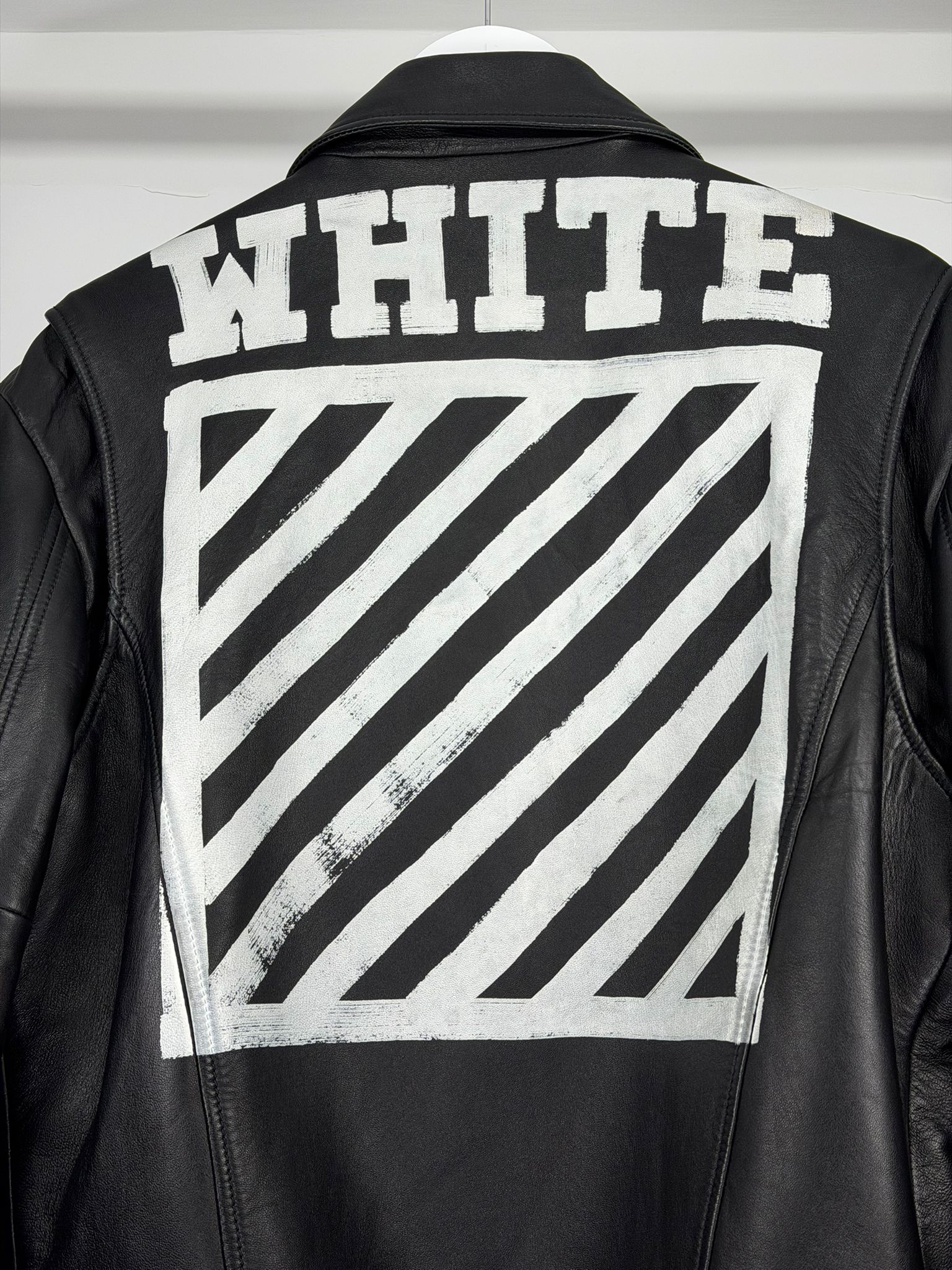 Giacca leggera Off white Size XL nera