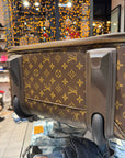 valigia Louis Vuitton monogram Lv in canvas marrone
