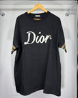 t-shirt Dior Size XXL nera grigia e marrone