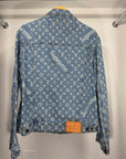 Completo Louis Vuitton X Supreme Size 50/34 blu e bianco