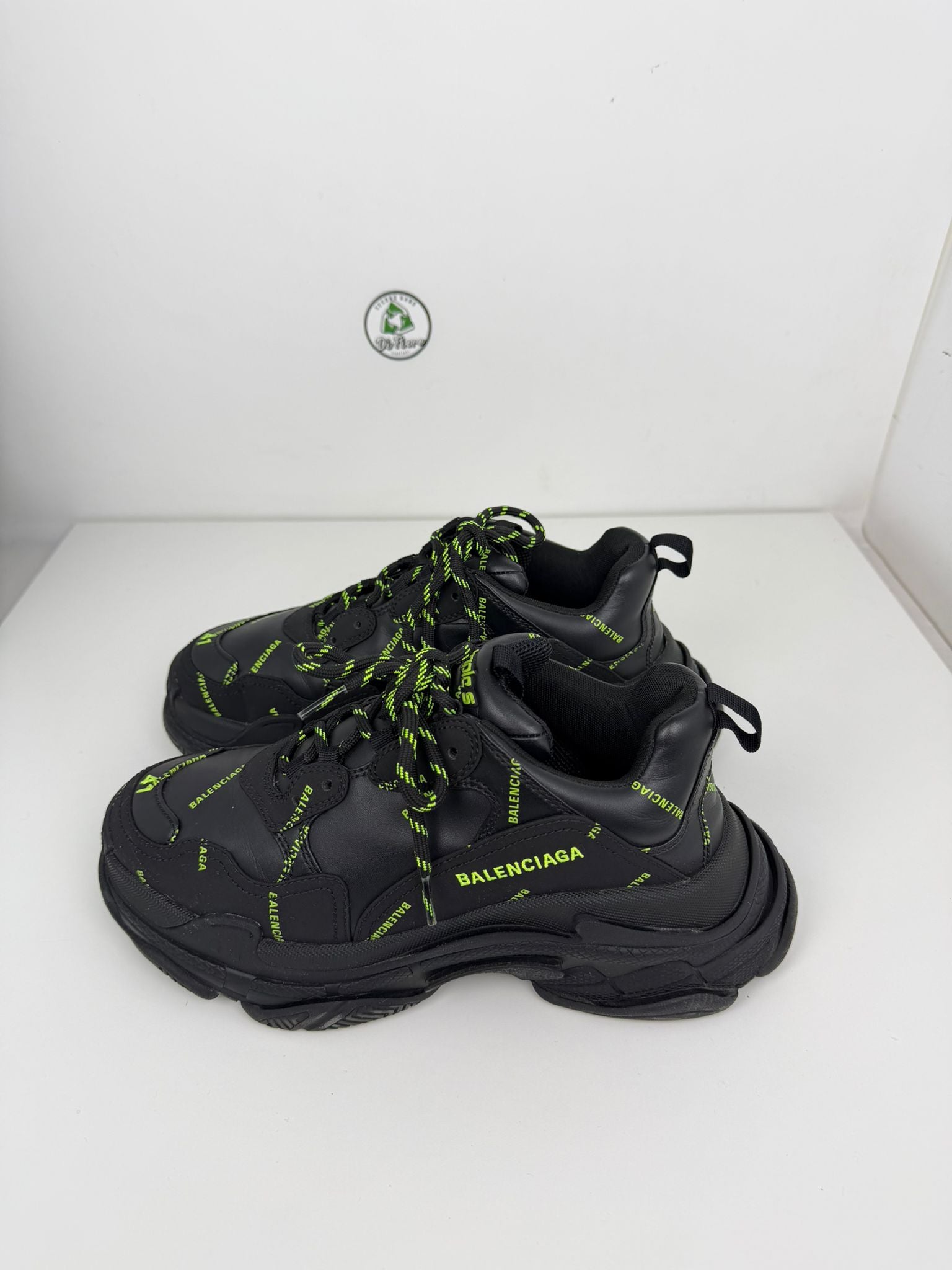 Balenciaga Triple S Size 41 nero e verde