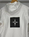 Felpa Stone island Size S bianca e nera