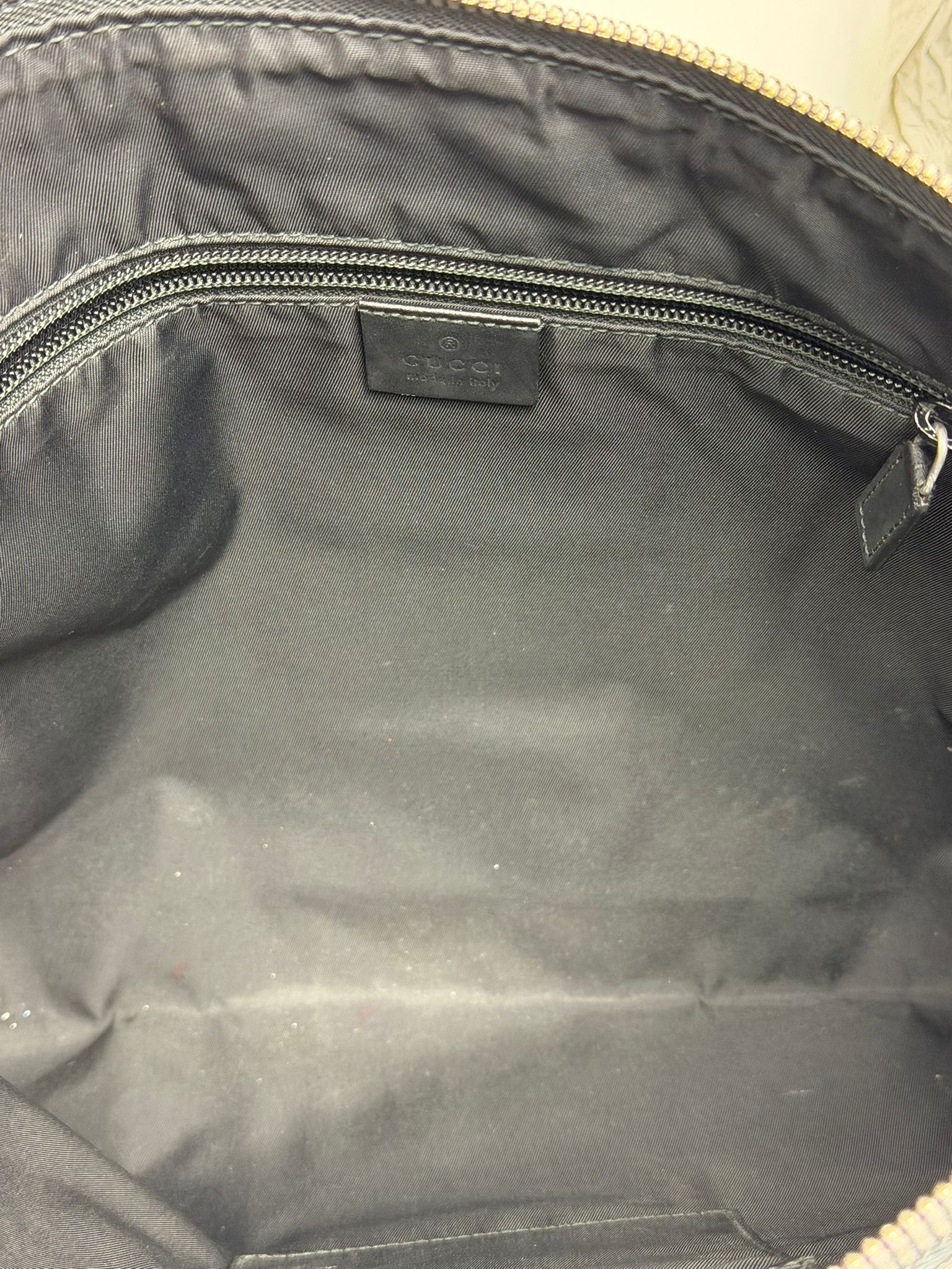 borsa Gucci marrone verde e rosso