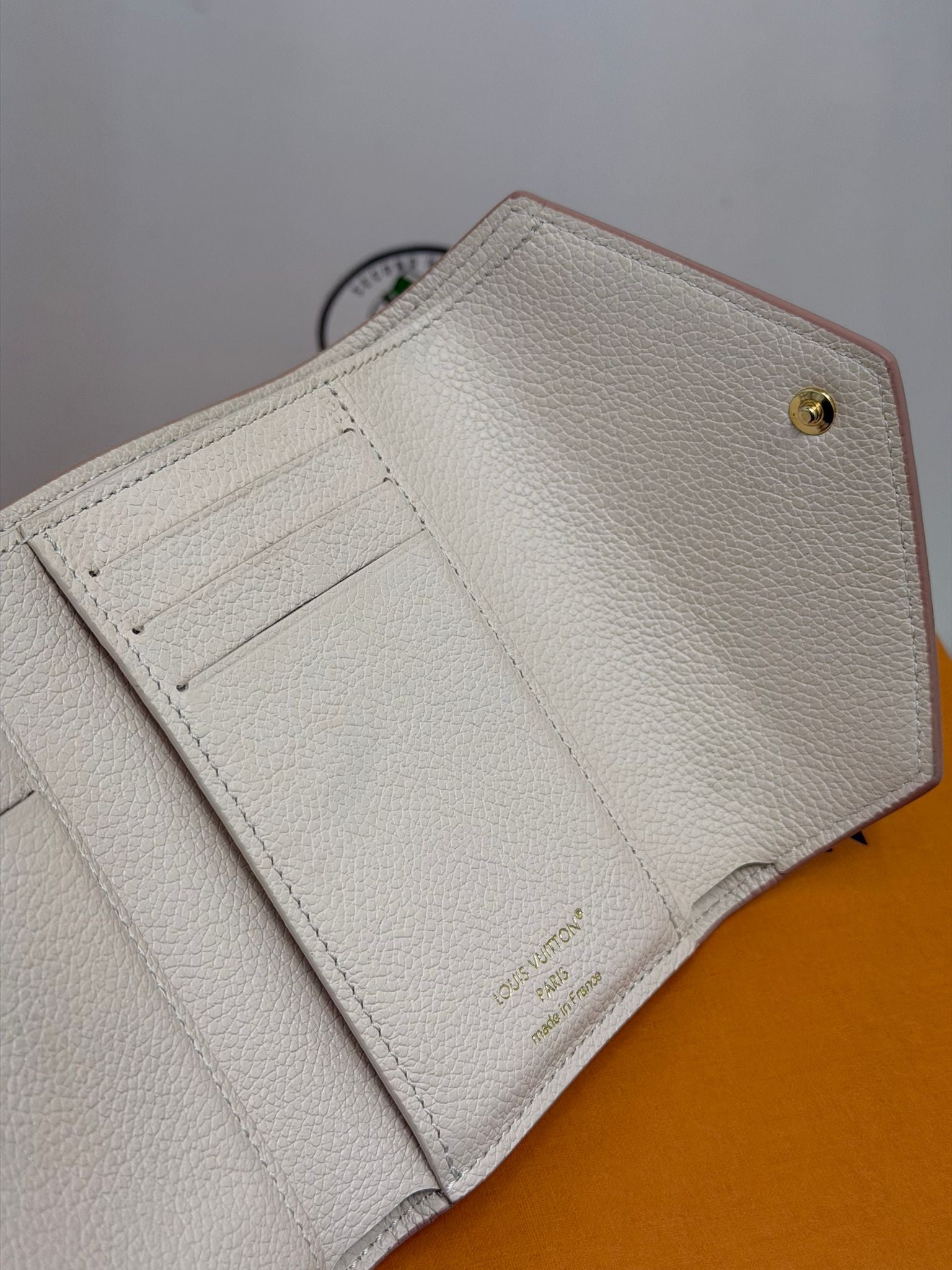 Louis Vuitton wallett monogram empreinte in pelle