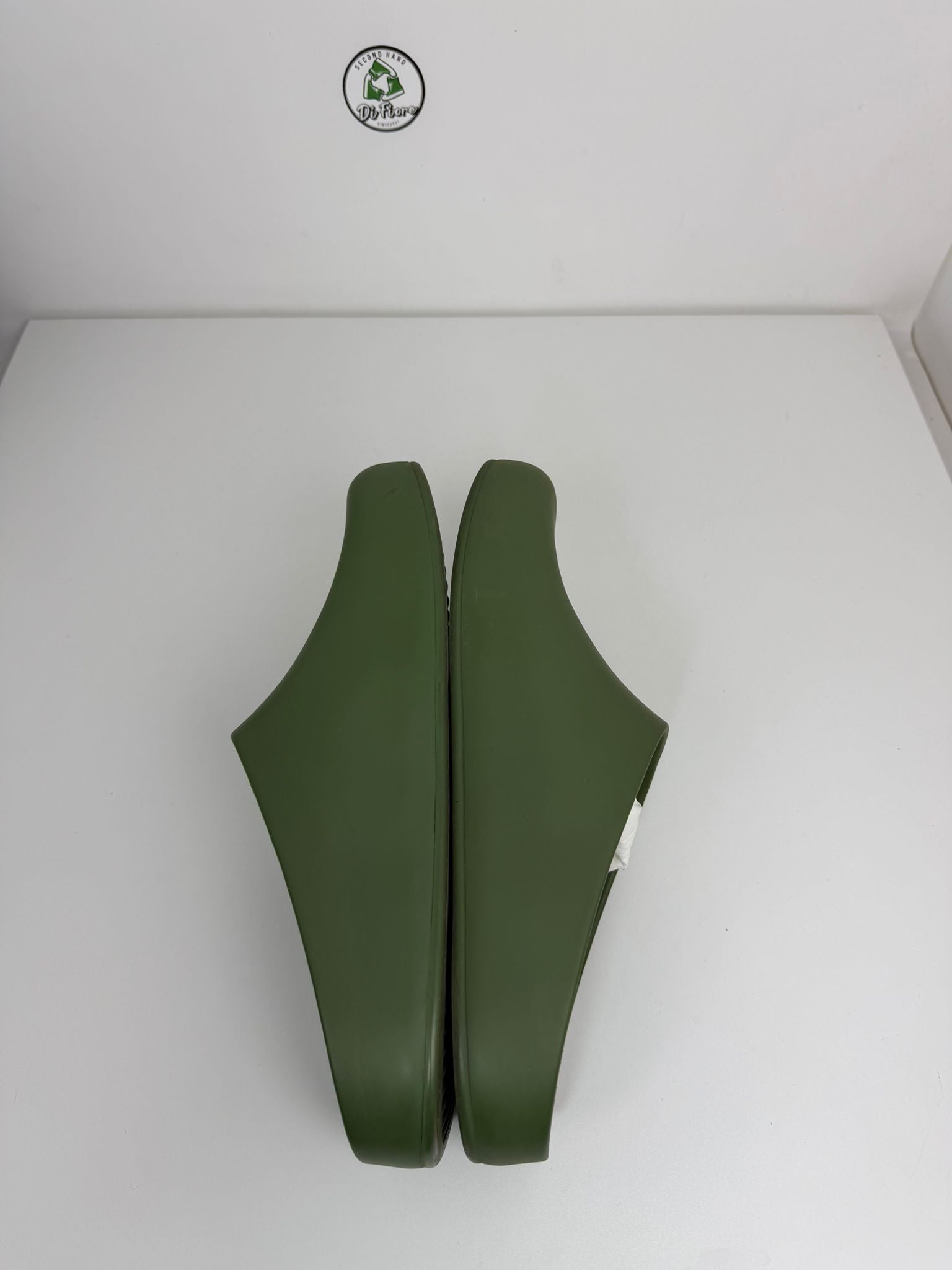 Ciabatta Balenciaga 42 verde militare