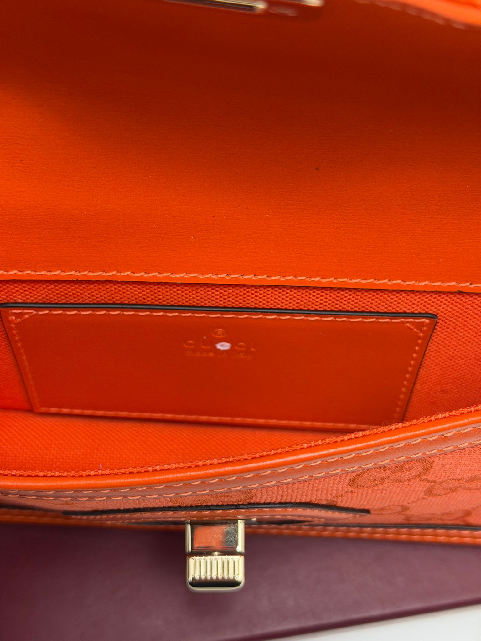 borsa Gucci arancione