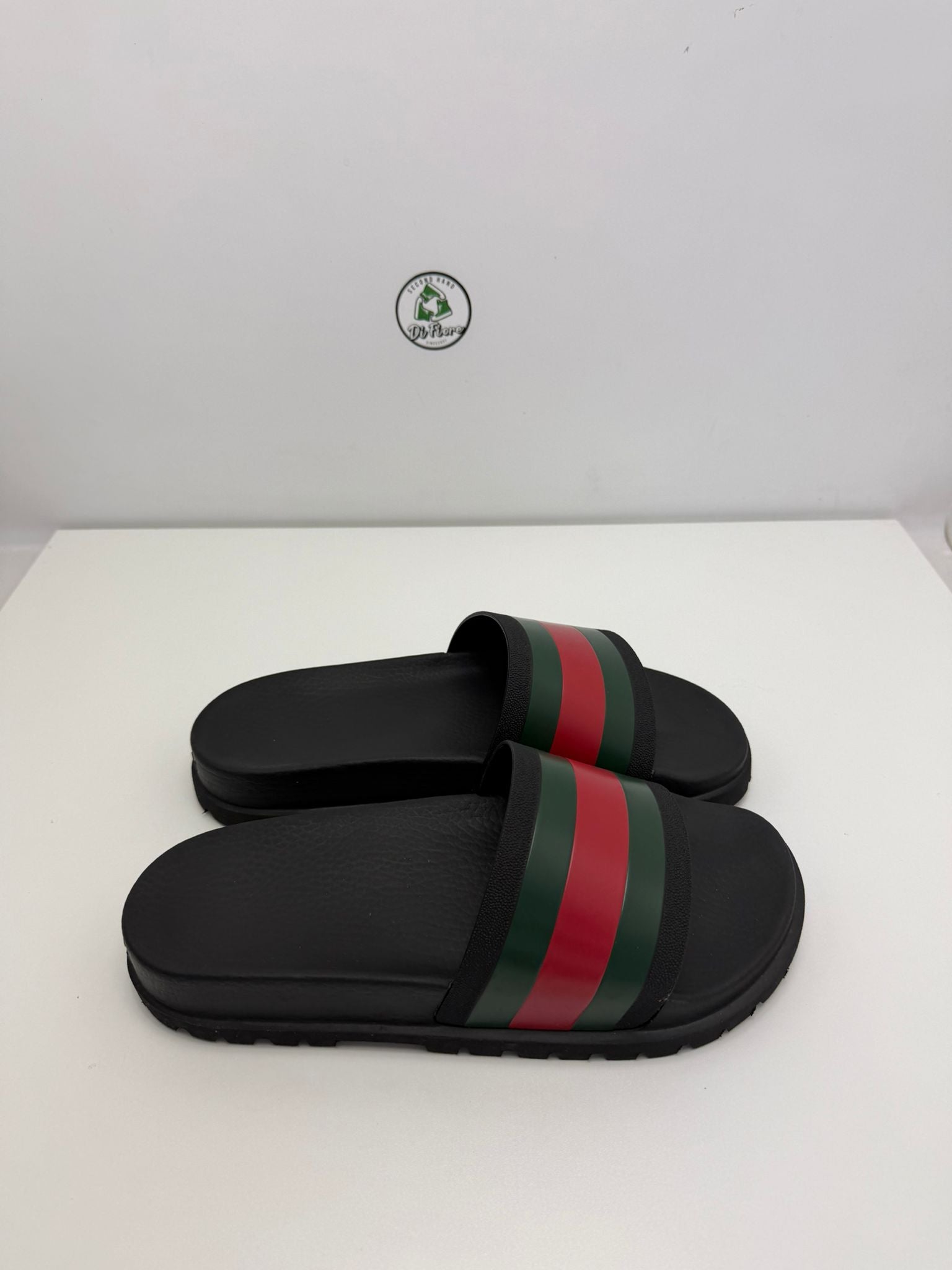 Gucci ace Size 6=40 nera verde e rossa