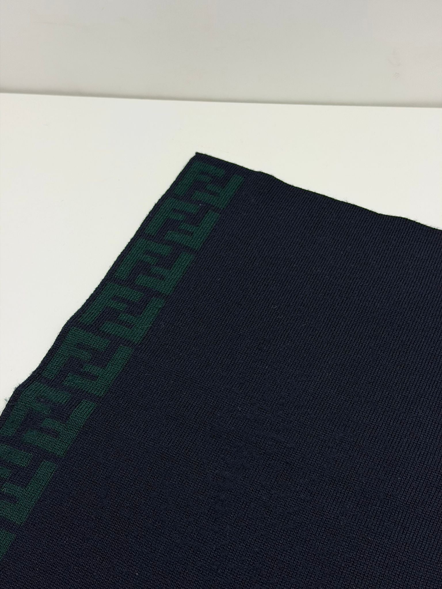 sciarpa Fendi verde e blu