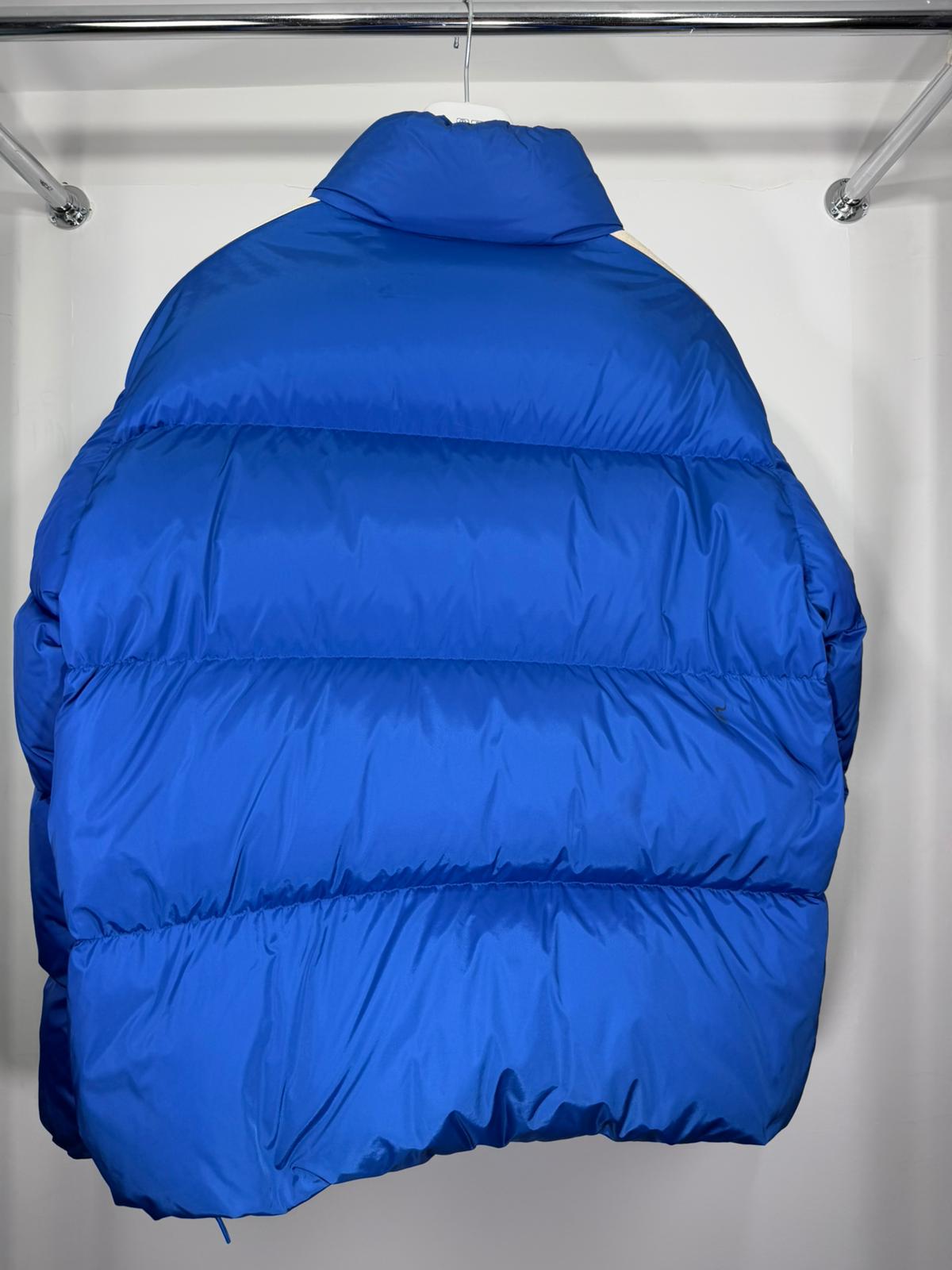 Moncler X Palm angels Size 5=XL blu e bianco