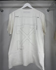 T-shirt off white Size XXL bianco