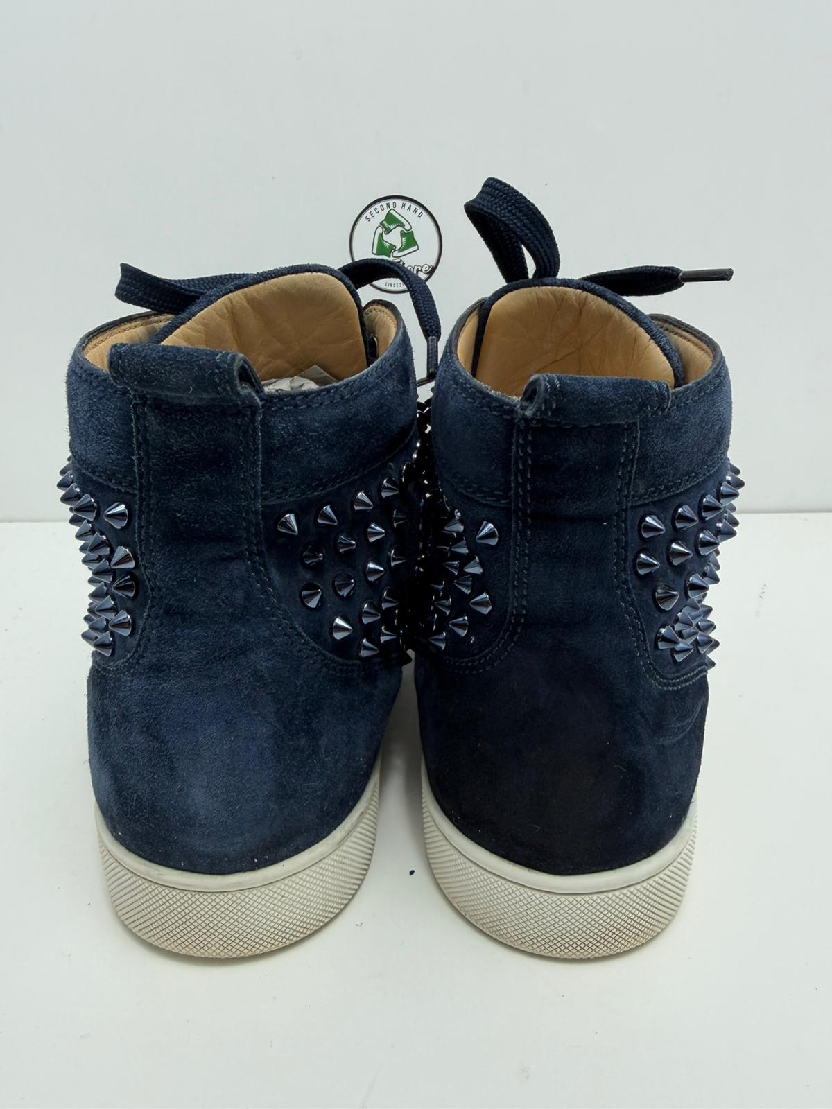 Christian Louboutin 44.5 blu alta