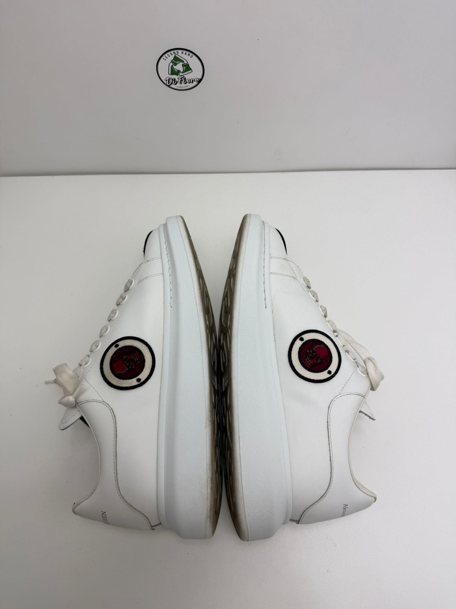 McQueen Size 43 bianche e multicolore