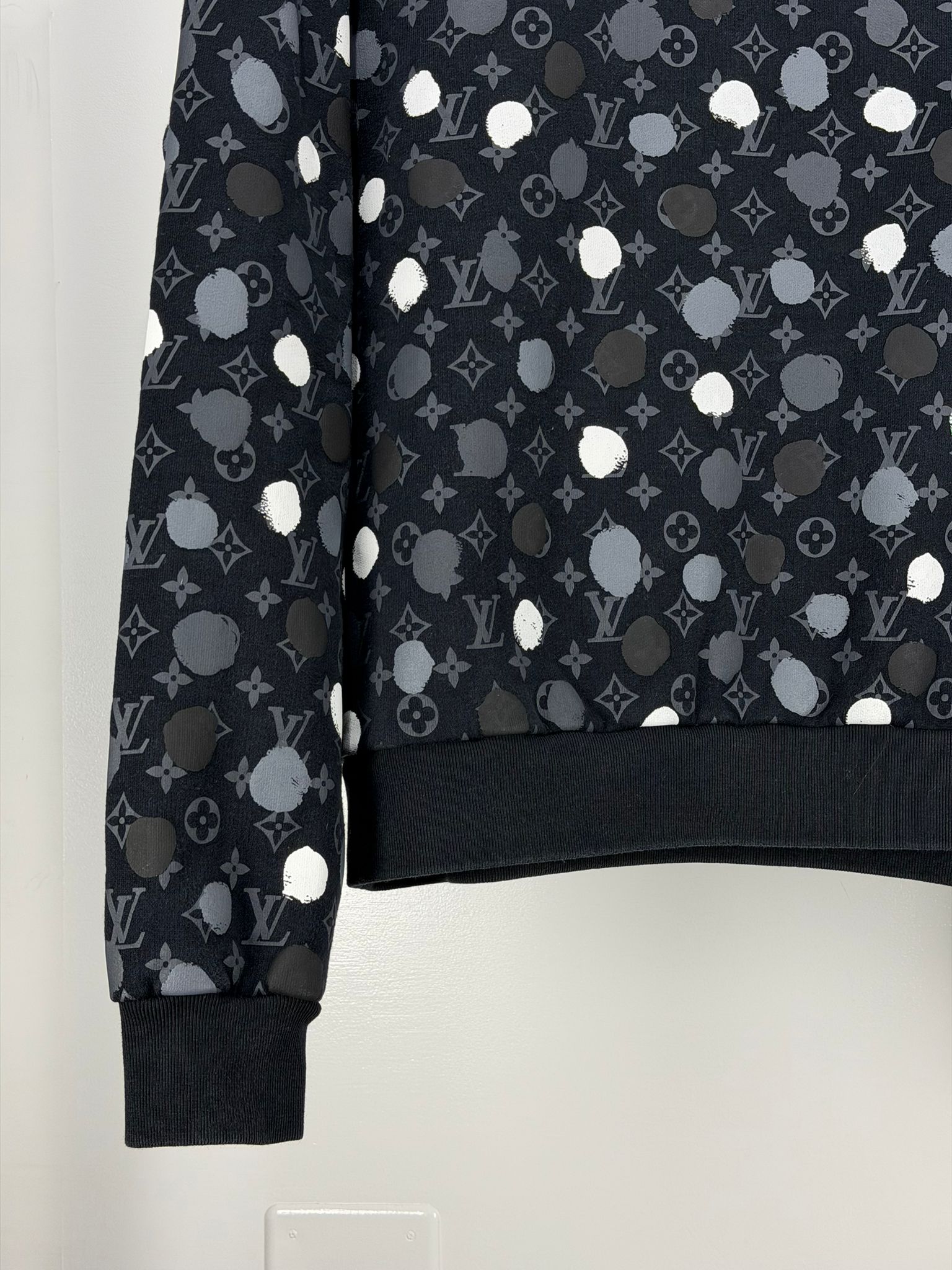 Felpa Louis Vuitton X kusama  grigia M