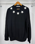 Felpa Givenchy Size M nera e bianca