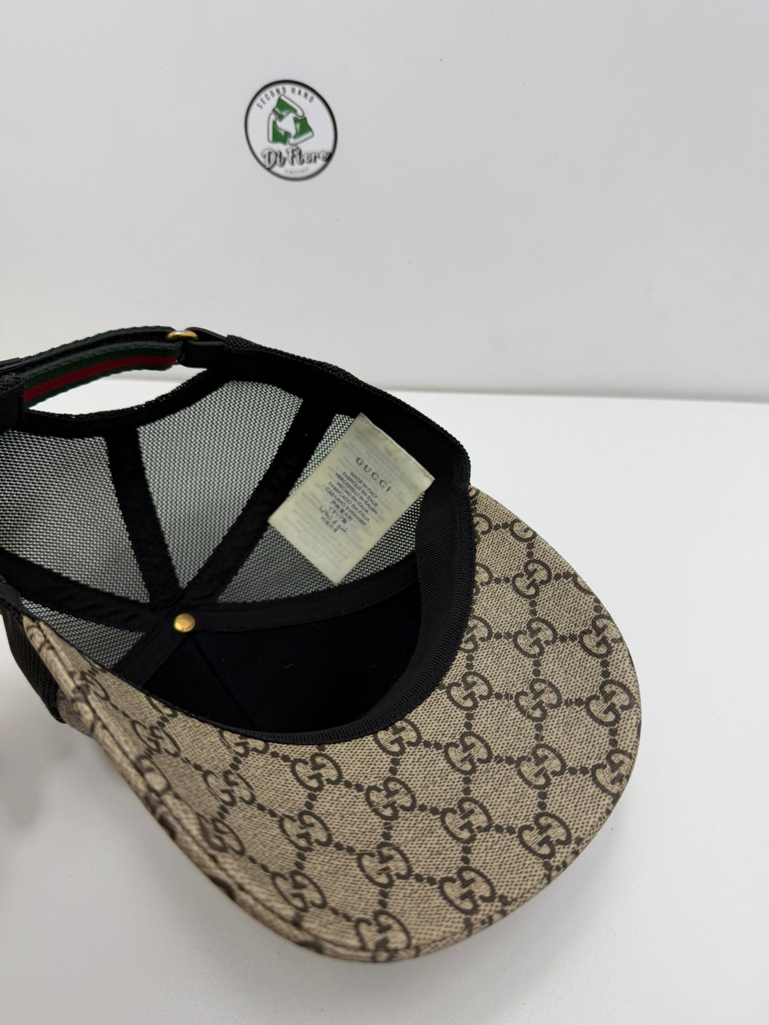 Cappello Gucci Size S marrone e nero