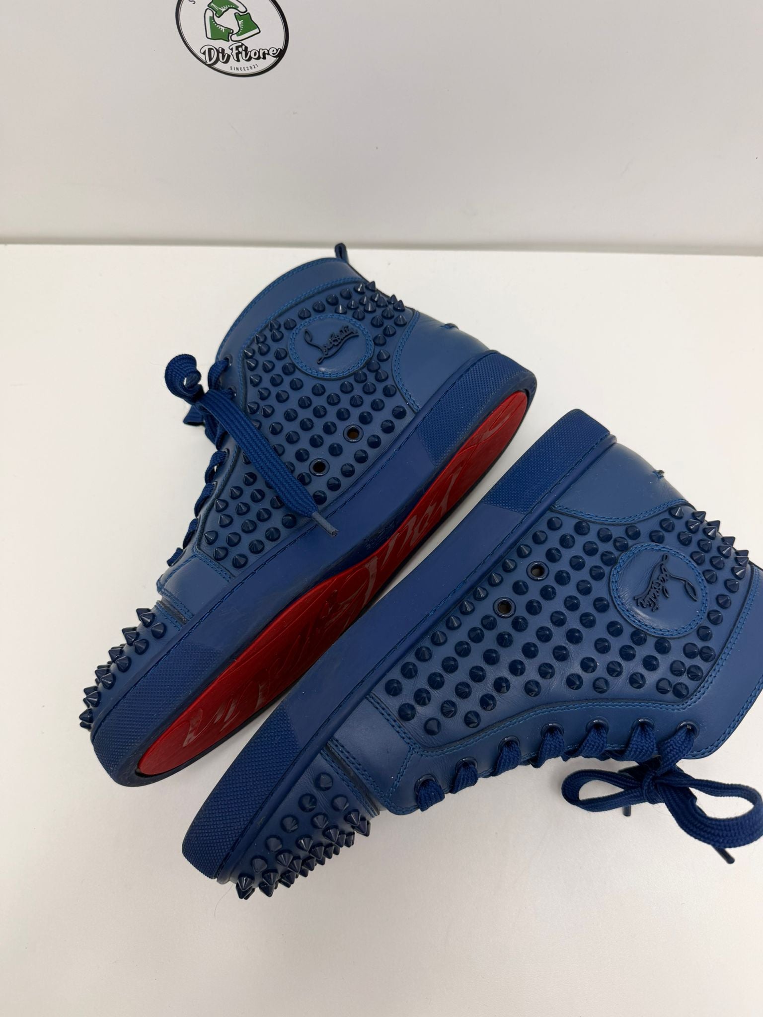Christian Louboutin 40 blu alta