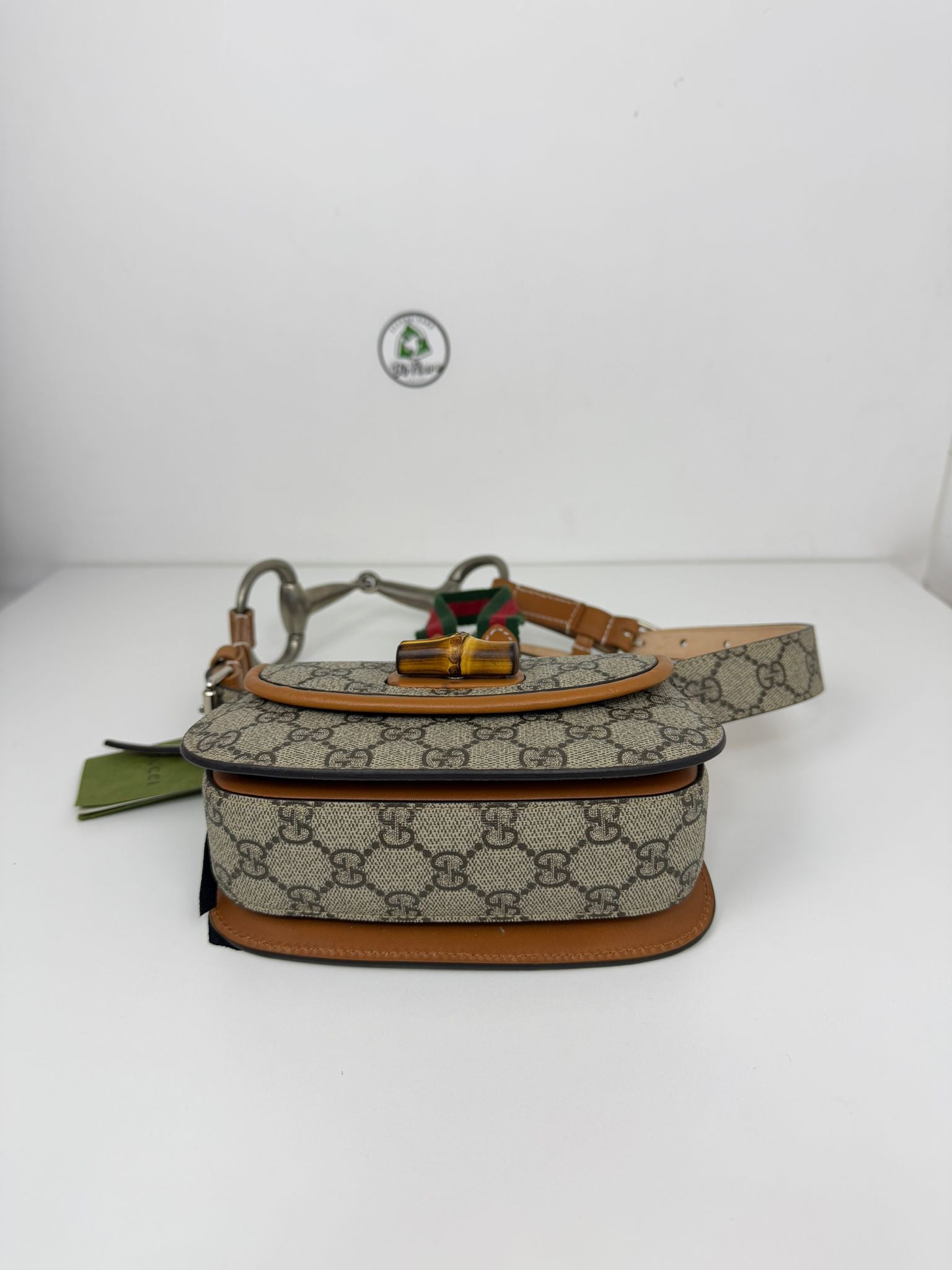 Marsupio Gucci beige in tela