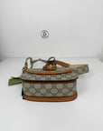 Marsupio Gucci beige in tela