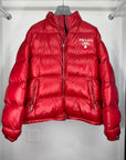 Prada giubbotto rosso taglia L