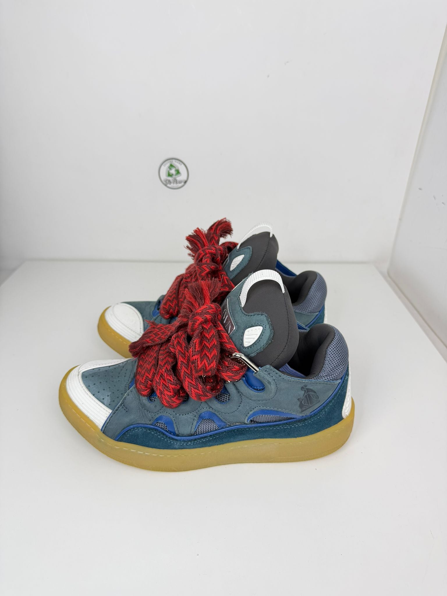 lanvin crub Size 41 blu e bianca