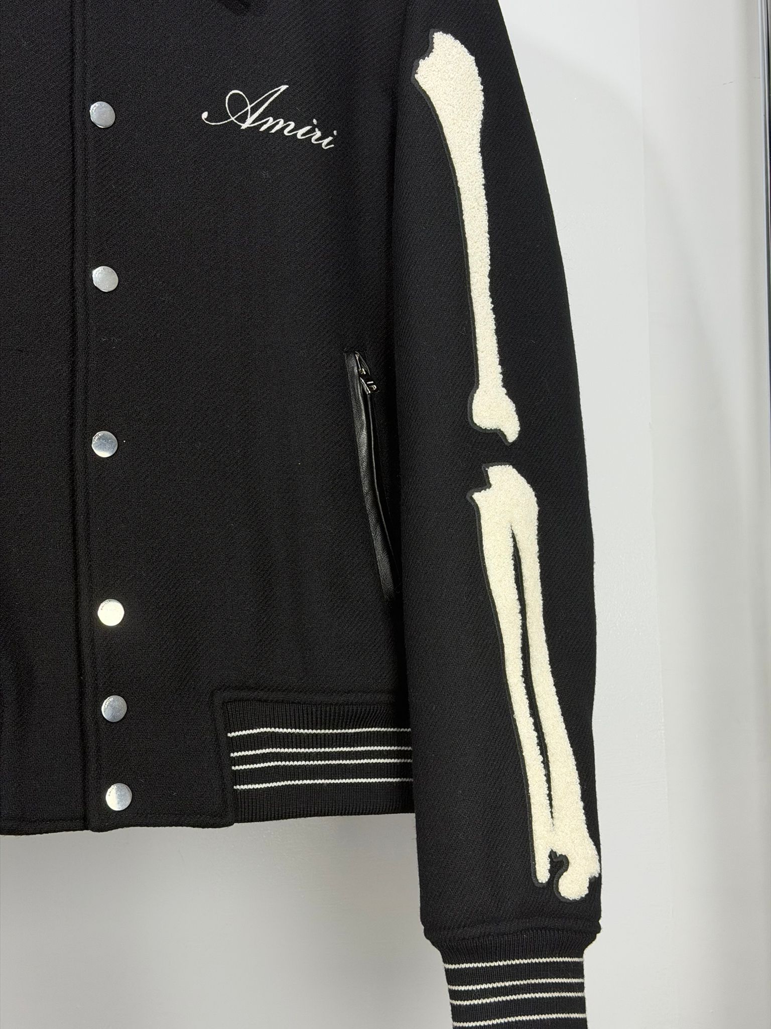 Giubbotto Amiri skeleton nero L