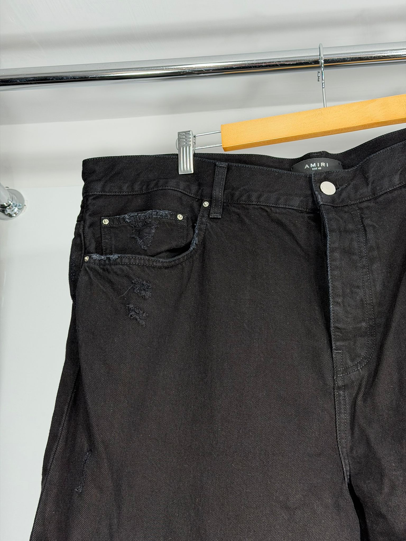 Jeans Amiri taglia 54 nero