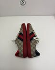 Gucci Size 7.5=41.5 marroni blu e rosse