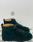 Christian Louboutin 42 verde smeraldo alte