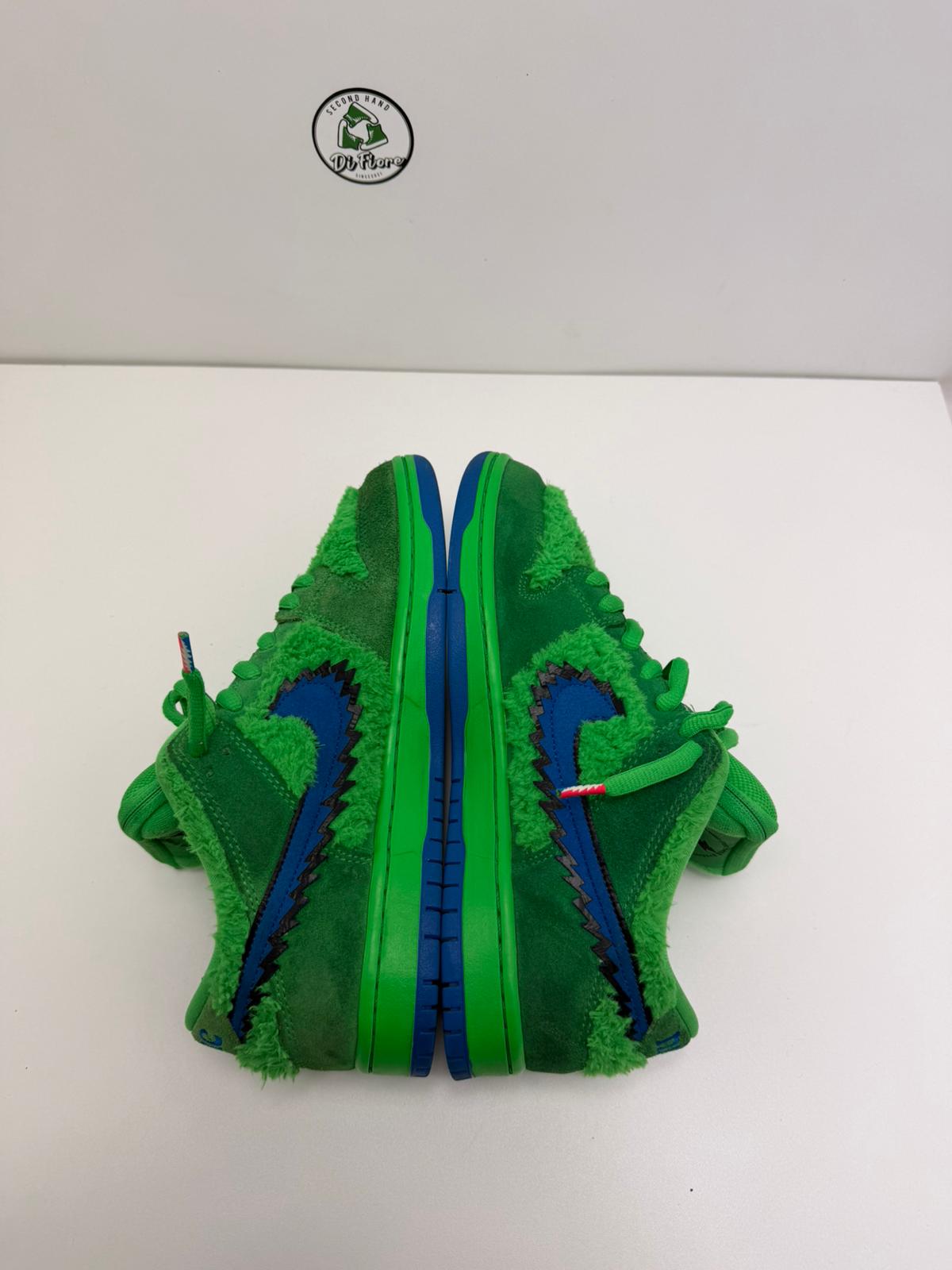 Nike SB dunk low grateful dead Bears green Size 41 Verdi e blu