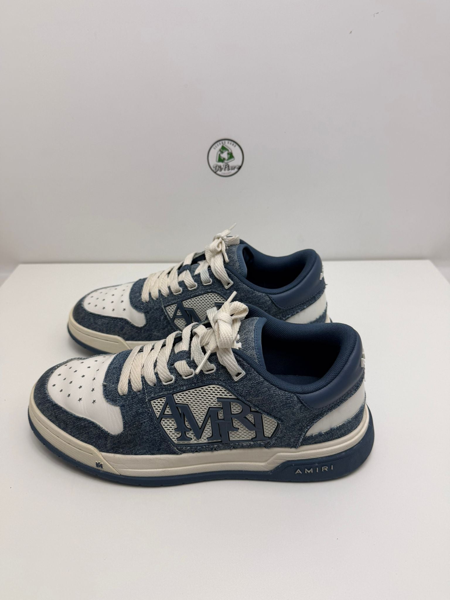 Amiri 43 bianco e blu