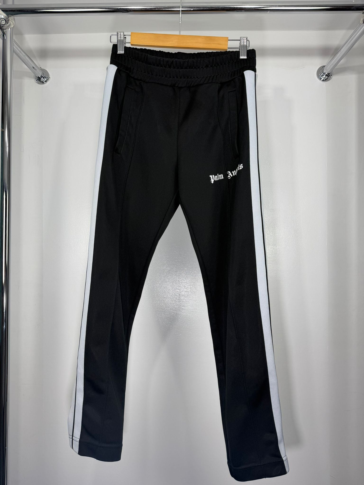 Felpa e Pantalone Palm Angels Size S nera e bianca
