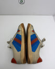 Gucci Size 40 blu beige e arancione