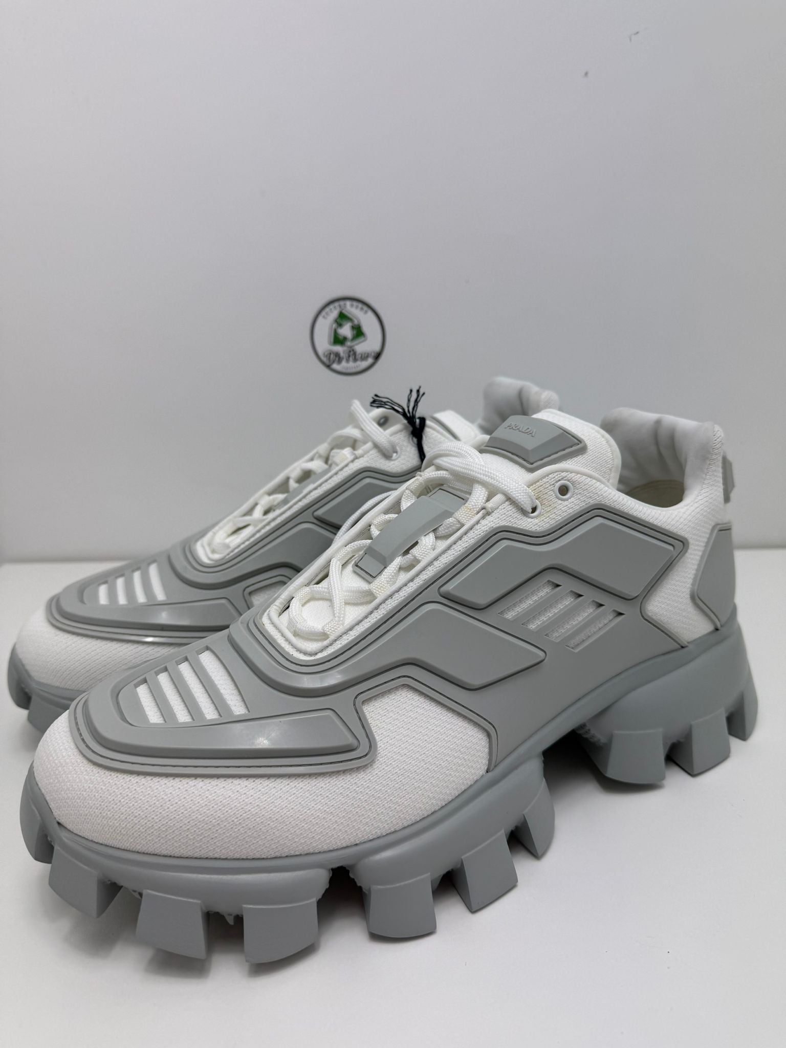 Prada Thunder bianca grigia 43.5