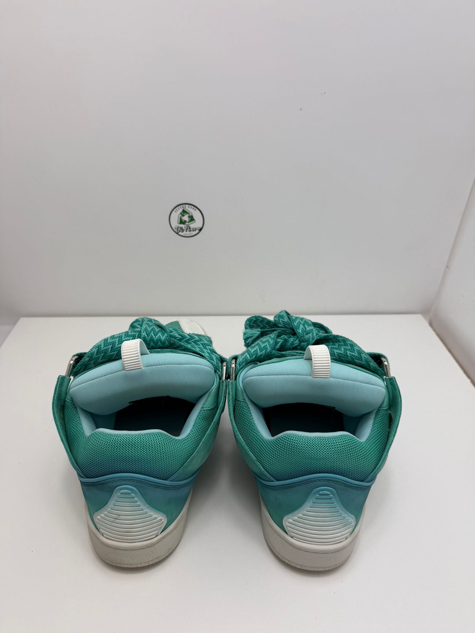 lanvin crub Size 46 verde e azzurre