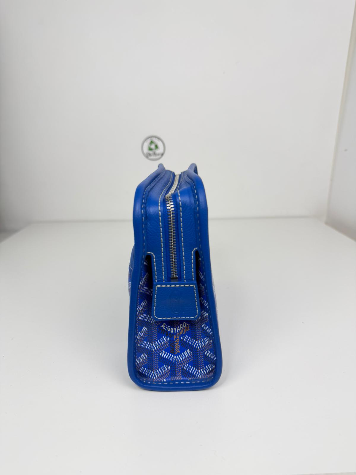 pochette Goyard misura MM blu