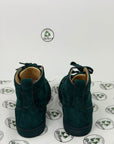 Christian Louboutin 42 verde smeraldo alte