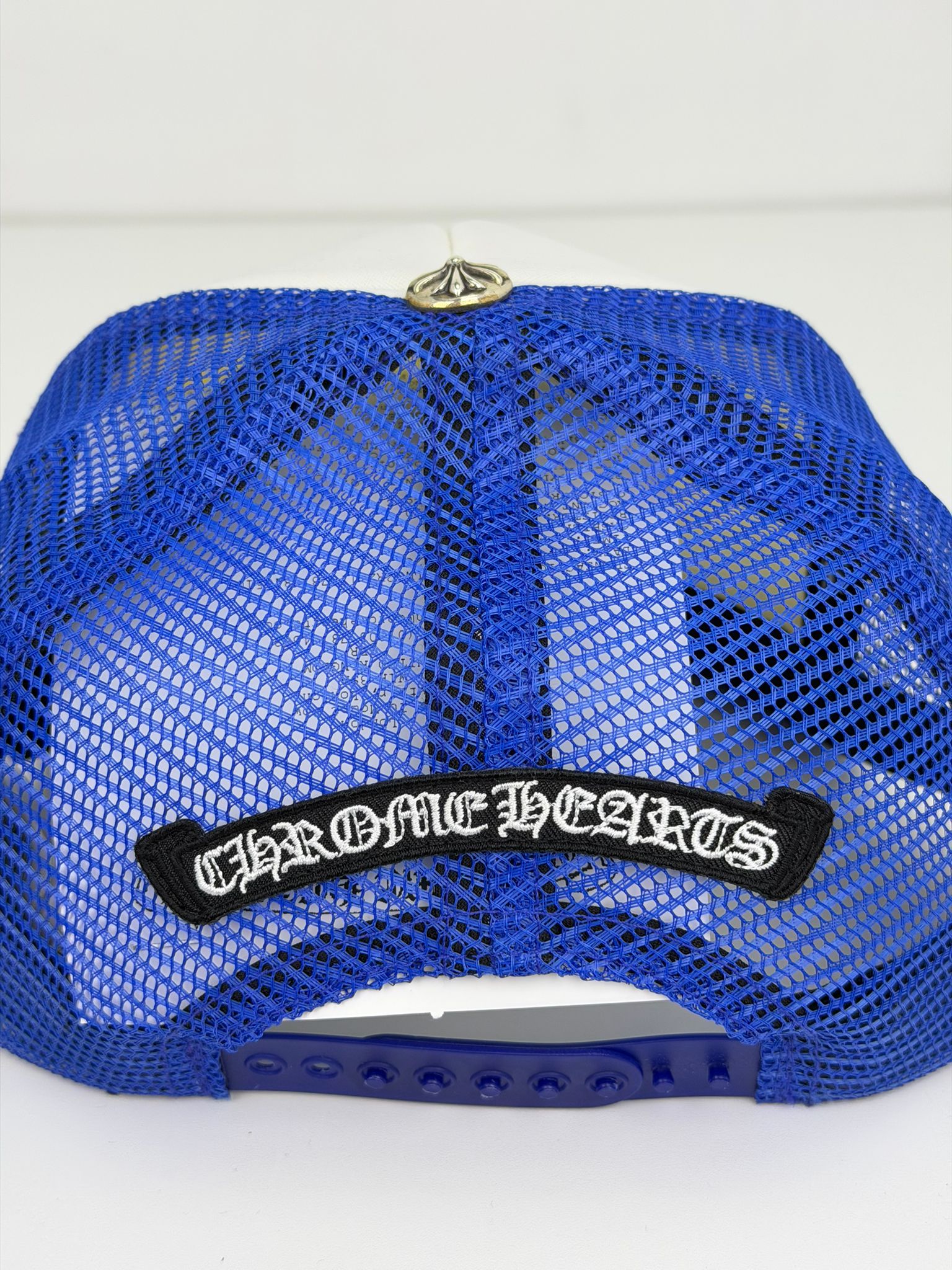 Cappello Chrome Hearts Size 53-60cm bianco blu e rosso