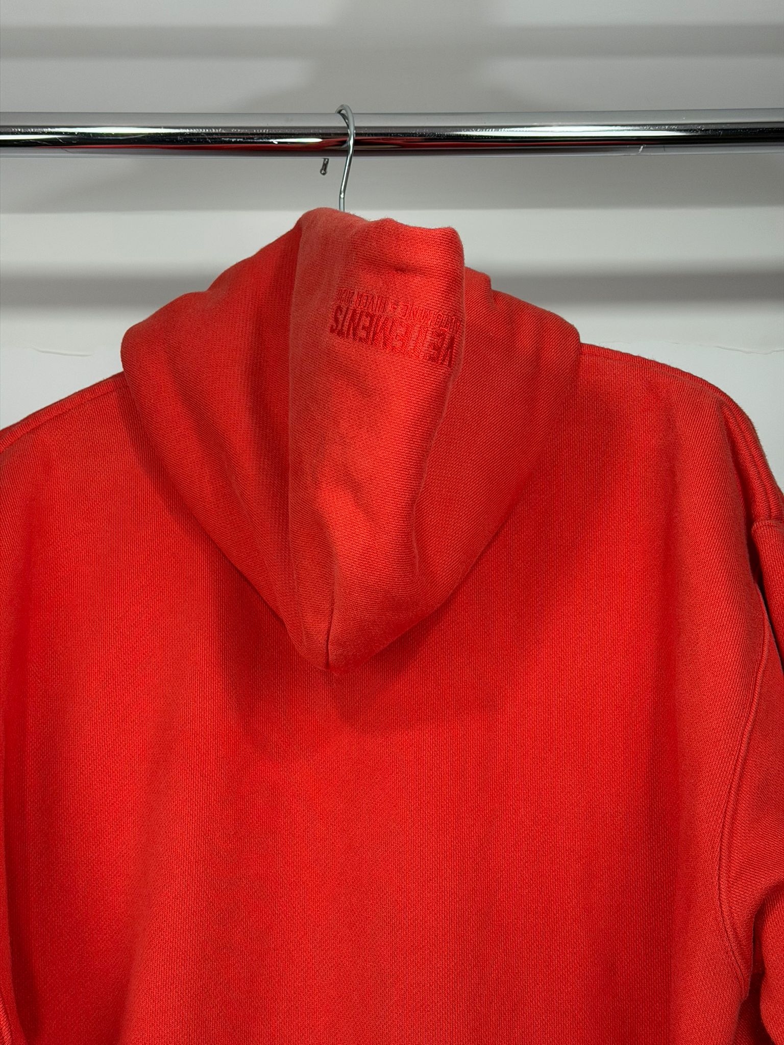 Felpa Vetements Size M rossa