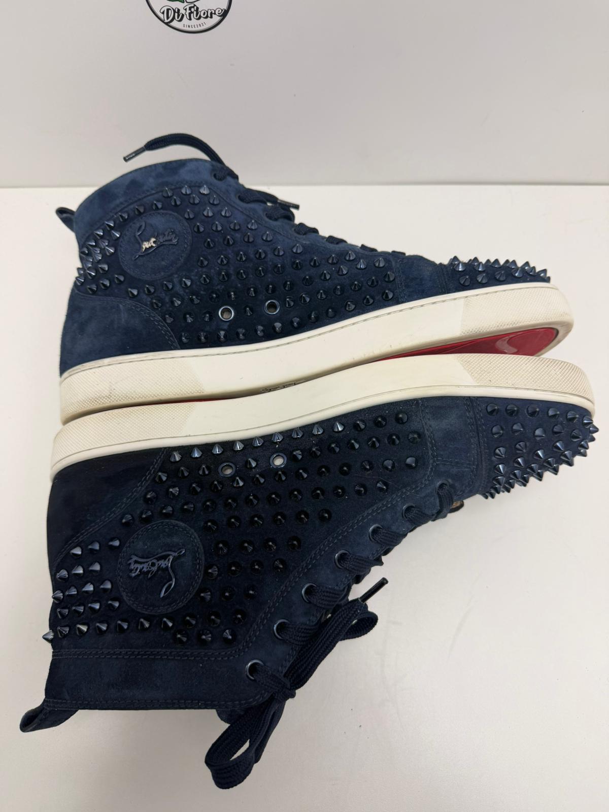 Christian Louboutin 44.5 blu alta
