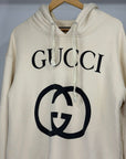 Felpa Gucci Size S beige e nera