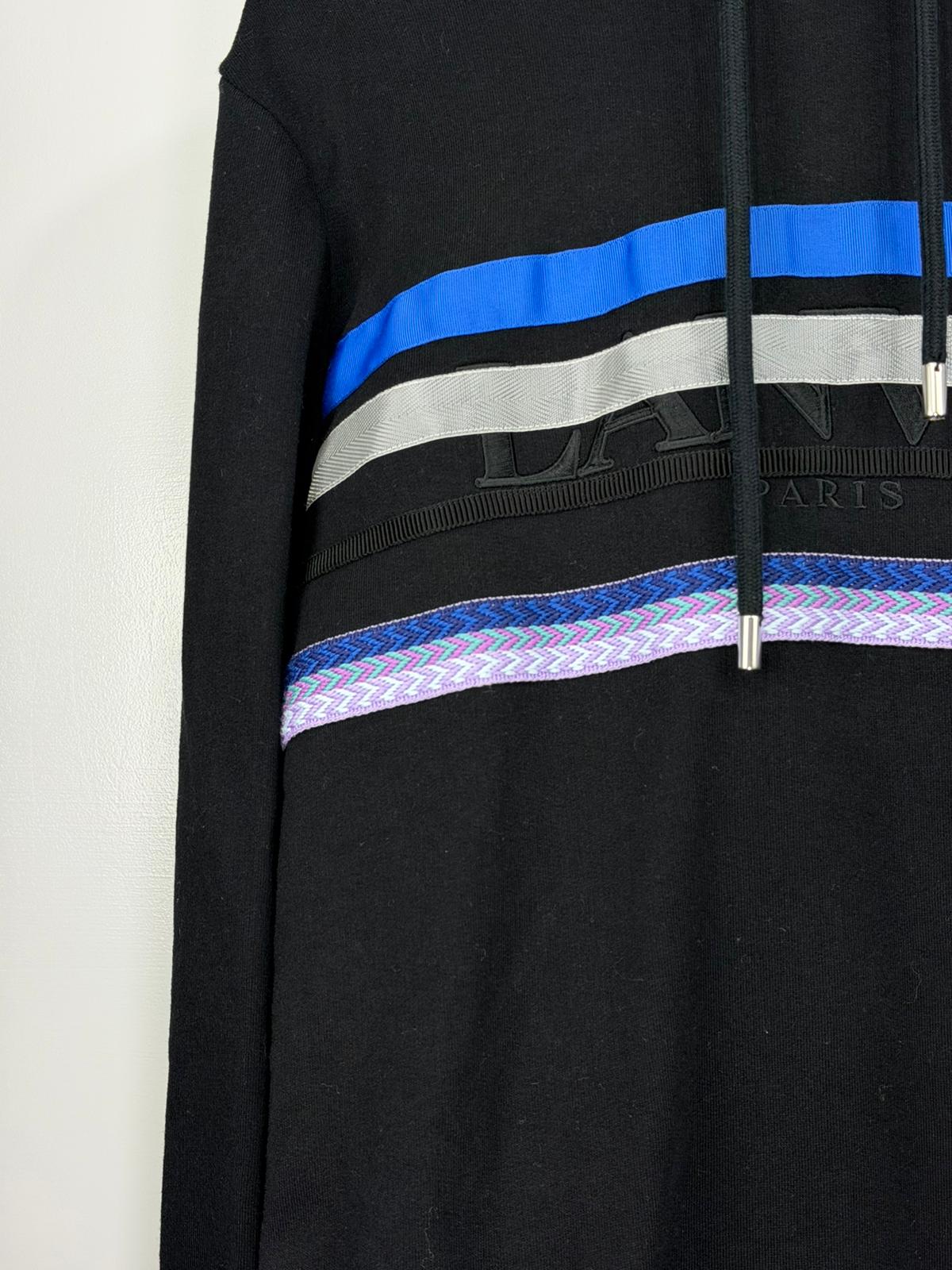 Felpa Lanvin Size S nera blu e rosa